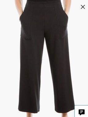 Max Studio Cropped Knit pants.  Sz L